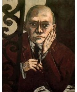 Max Beckmann, Selbstbildnis in der Bar