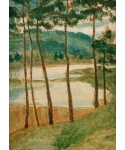 Paul Klee, Ohne Titel (Partie in der Elfenau)