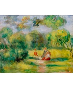 Pierre-Auguste Renoir, Personnages dans un paysage
