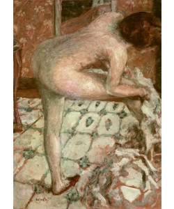 Pierre Bonnard, Apres le bain ou Le cabinet de toilette orange