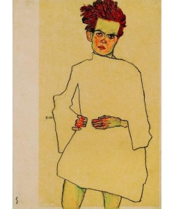 Egon Schiele, Self-Portrait