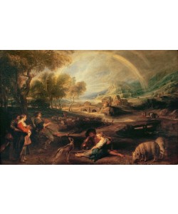 Peter Paul Rubens, Landschaft mit Regenbogen