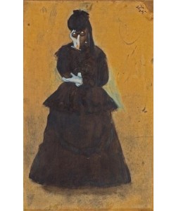 Edgar Degas, Lyda (Femme à la lorgnette)