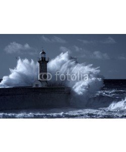 Zacarias da Mata, Infrared stormy lighthouse