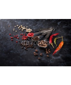 karandaev, Various peppercorn and chili pepper