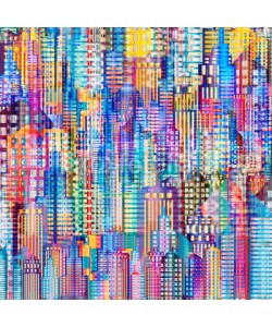 HAKKI ARSLAN, Modern city life concept abstract background design