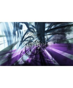 zeber, 3D futuristic background