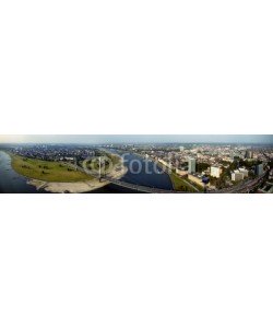 Blickfang, Düsseldorf Luftaufnahme Panorama