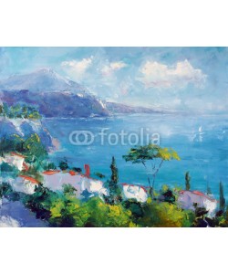 shvets_tetiana, Art Oil Painting Picture Sea Summertime