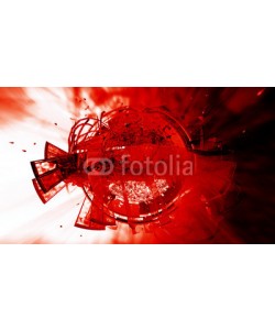 zeber, 3D futuristic background