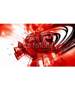 zeber, 3D futuristic background
