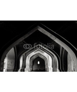 Alexander Y, Hampi, India. In black and white.