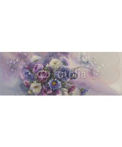 Egle, Asters watercolor