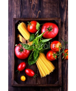 oxxyzay, Spaghetti and tomatoes with herbs.