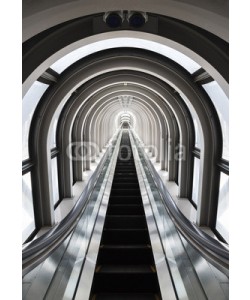leeyiutung, Futuristic tunnel and escalator