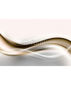 SidorArt, Abstract Brown Gold Wave Design Background