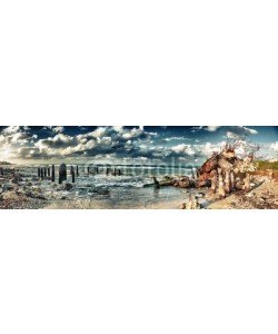 javigol860101, Panoramic view of a beach on a zone in guanabo cuba
