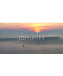 Mike Mareen, misty morning in the valley, the tower hunting