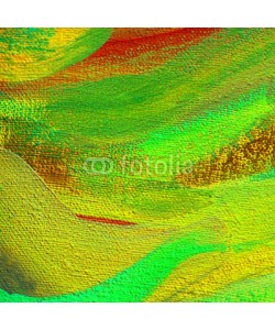 Mikhail Zahranichny, green abstract contemporary painting on canvas with a coarse texture, oil on canvas