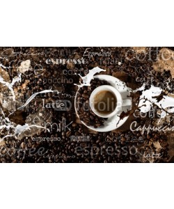 alphaspirit, Background of cup of coffee