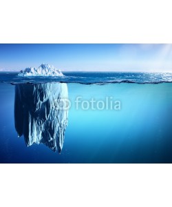 Romolo Tavani, Iceberg Floating On Sea - Appearance And Global Warming Concept