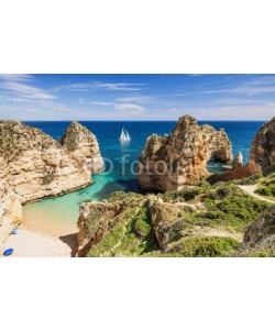 kite_rin, Beautiful bay near Lagos town, Algarve region, Portugal