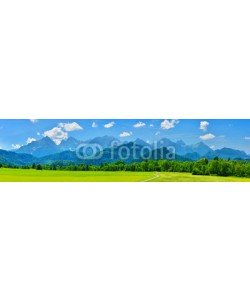 denis_333, Summer mountains panorama, Schwangau, Germany