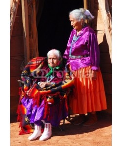 David Smith, Very old Navajo woman with her daughter