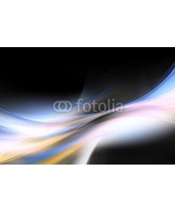 SidorArt, Futuristic background powerful effect lighting. Blurred color waves design. Glowing technology creative graphic.