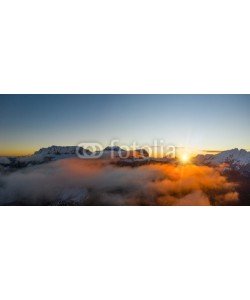 Lukas Gojda, Beautiful autumn landscape in the Dolomites mountains.