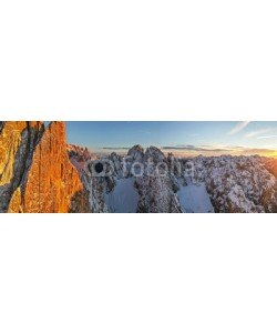 Lukas Gojda, Beautiful autumn landscape in the Dolomites mountains.