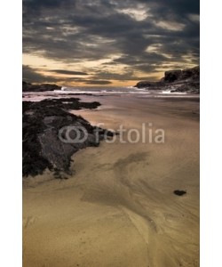 Paul Lampard, Dramatic beach landscape with rocks