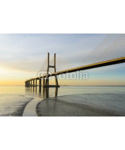 Mapics, Vasco da Gama bridge at sunrise, Lisbon