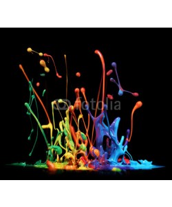 Leigh Prather, Paint splashing