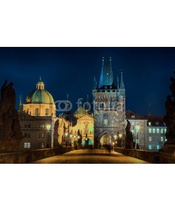 Blickfang, Karlsbrücke Prag beleuchtet