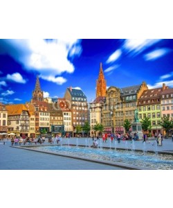 Alexi TAUZIN, Place Kléber à Strasbourg