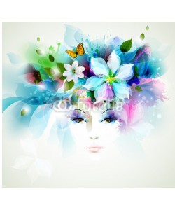 artant, Beautiful fashion women face