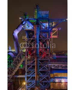 Blickfang, Landschaftspark Duisburg beleuchtet