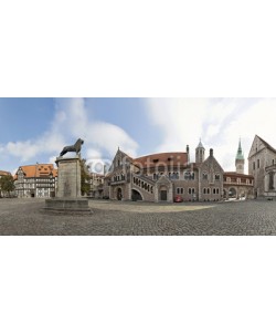 Blickfang, Burgplatz Panorama Braunschweig