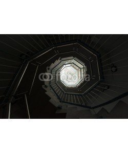 leeyiutung, Spiral staircase ,viewed from the bottom