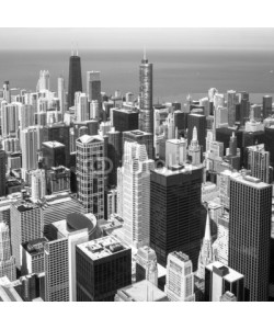 f11photo, Chicago skyline aerial view