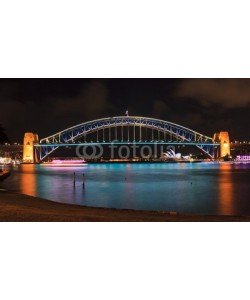 Taras Vyshnya, Sydney Harbour Bridge 02 Vivid