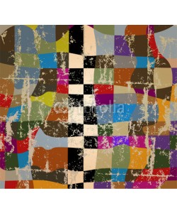 Kirsten Hinte, abstract background, autumn colors, grungy style, vector