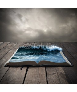 kevron2001, Ocean on an open book