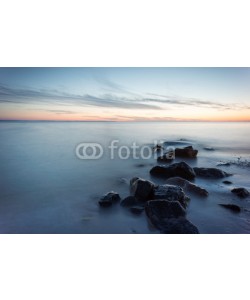 Michael, Steine im Meer - Seidenartiges Wasser