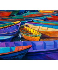 Boyan Dimitrov, Boats at sunset