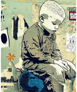 celeste clochard, graffiti