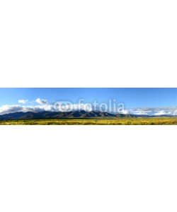 David Smith, Panoramic view of the mountains of northern New Mexico