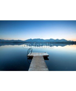 Jenny Sturm, Steg mit Treppe am See