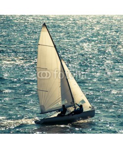 frog-travel, Yacht teamwork - racing of sailing regatta.